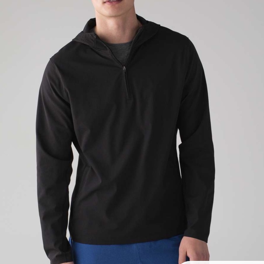 Lululemon Rise & Sweat LS 1/2 Hooded Pullover